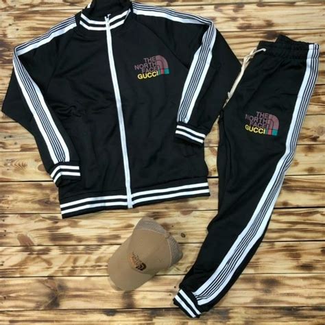 the north face gucci track suit|the north face gucci prices.